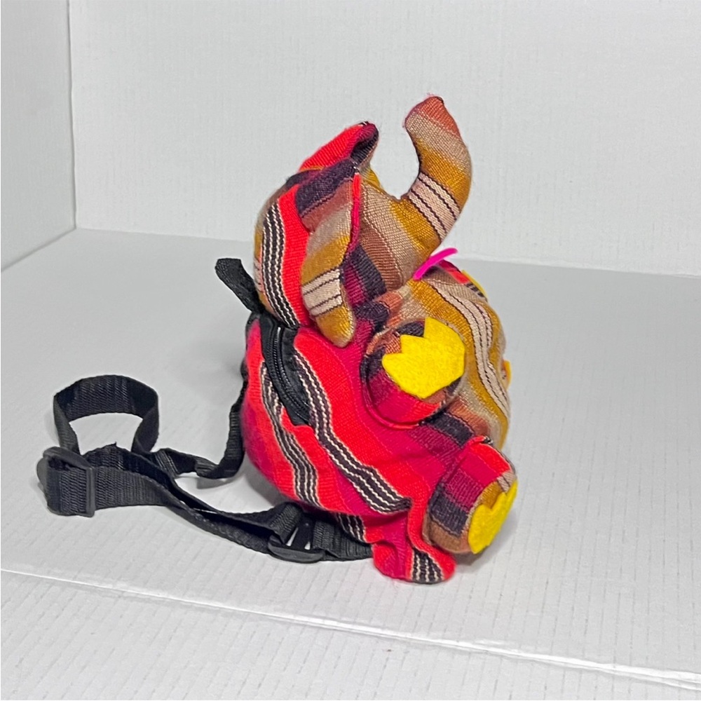 Patchwork Guatemalan Elephant Backpack - image 6